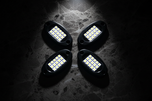 4 LED Pods on Marble