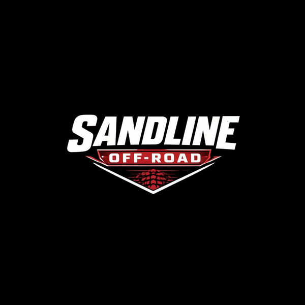 Sandline Off-Road Logo - Black Background